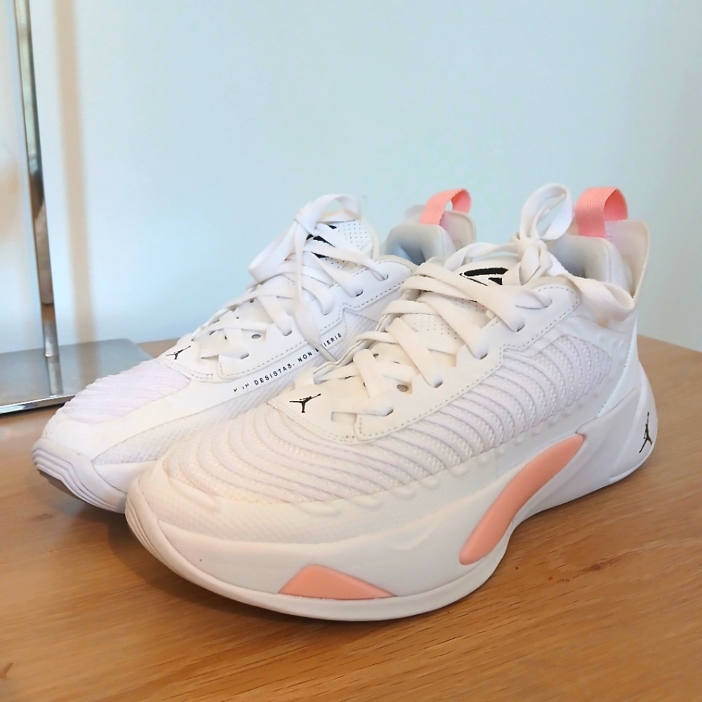 Nike Air Jordan Luka Doncic 1 White/Pink Coral Mavericks
